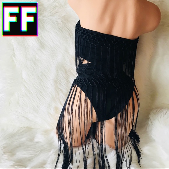 TASSEL CUTOUT COVERUP SET ✖️ - Picture 6 of 9